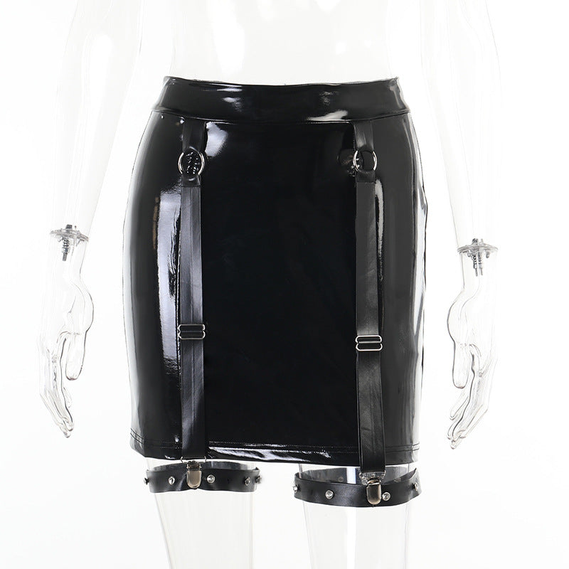 Punk Style High Waist Skirt ML22072