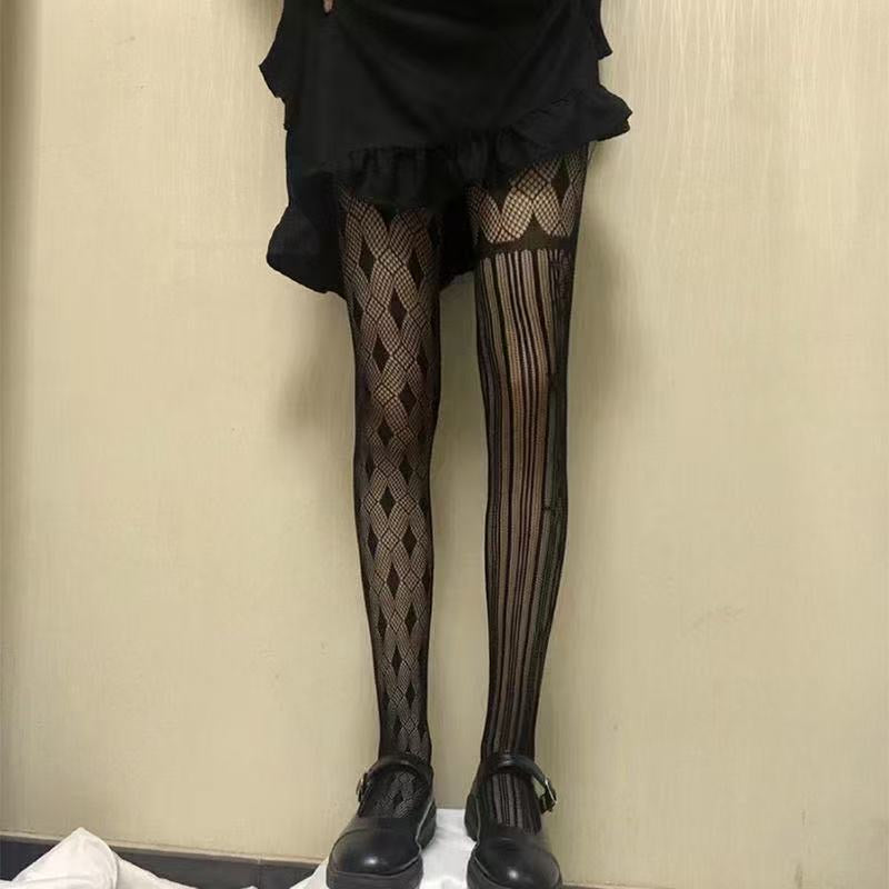 Gothic Clown Fishnet Tights (SC03)