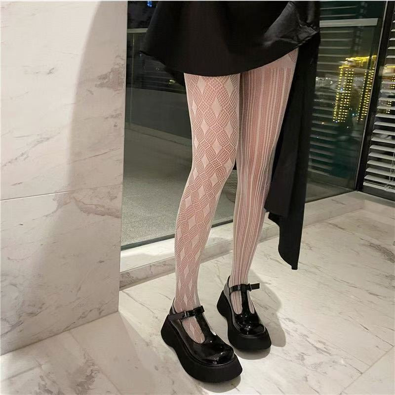 Gothic Clown Fishnet Tights (SC03)
