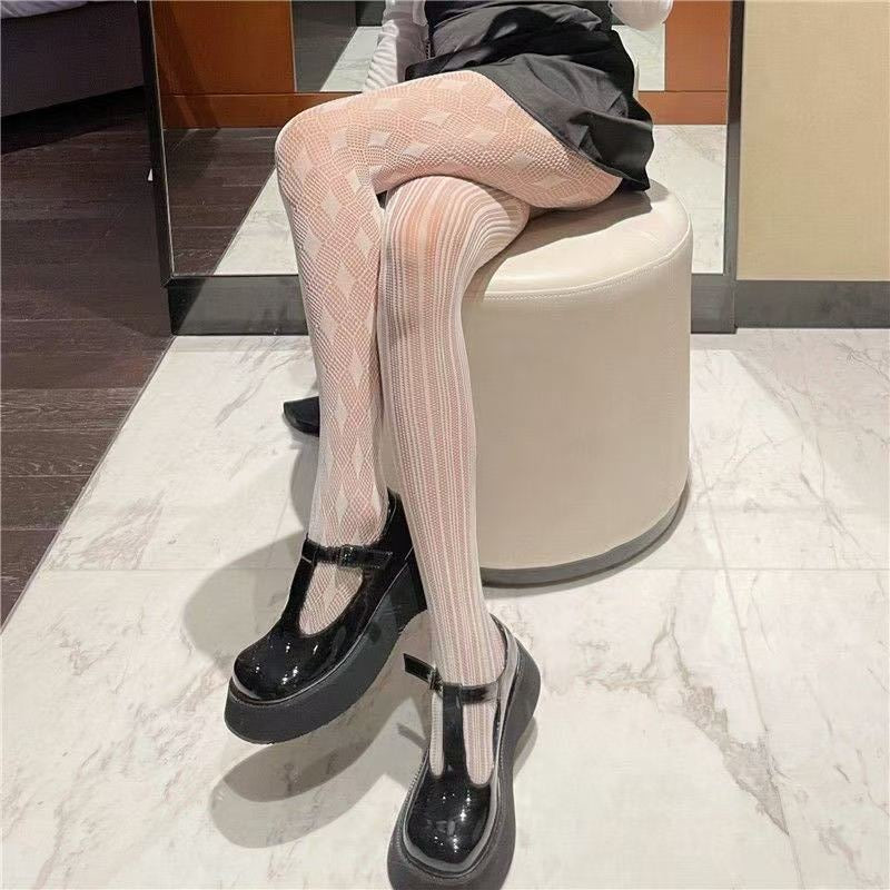 Gothic Clown Fishnet Tights (SC03)