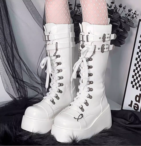 Punk Platform Knight Boots (SH01)