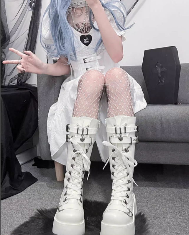 Punk Platform Knight Boots (SH01)