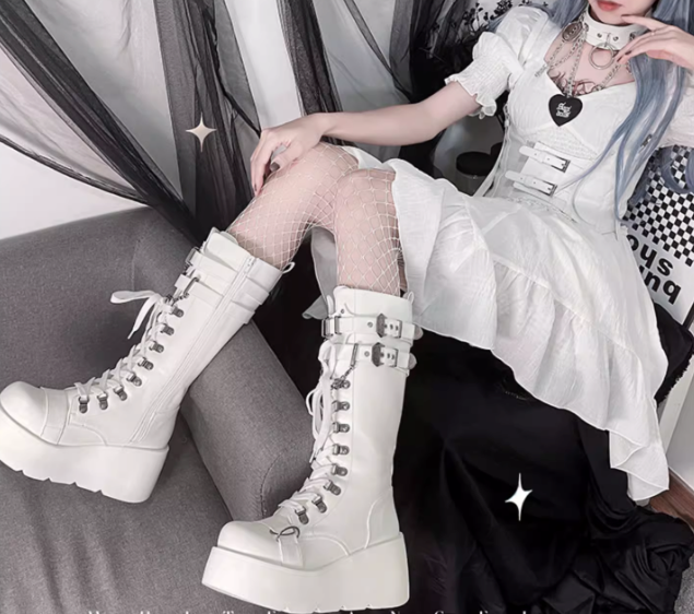 Punk Platform Knight Boots (SH01)