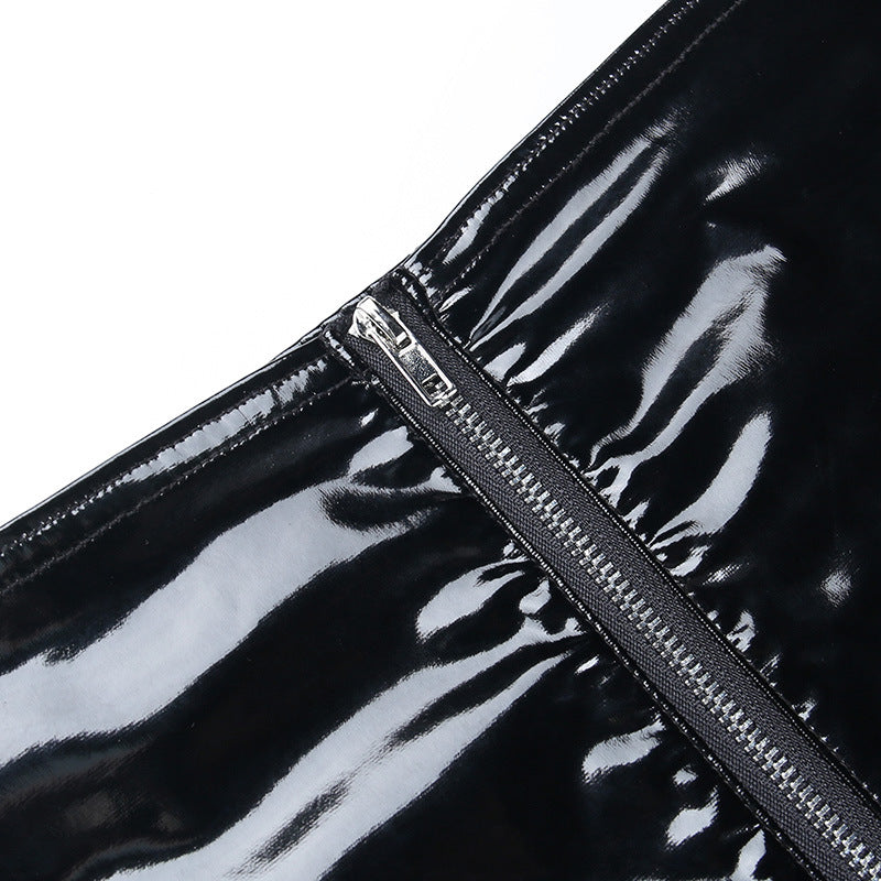 Gothic sheer mesh see-through long skirt SY22016