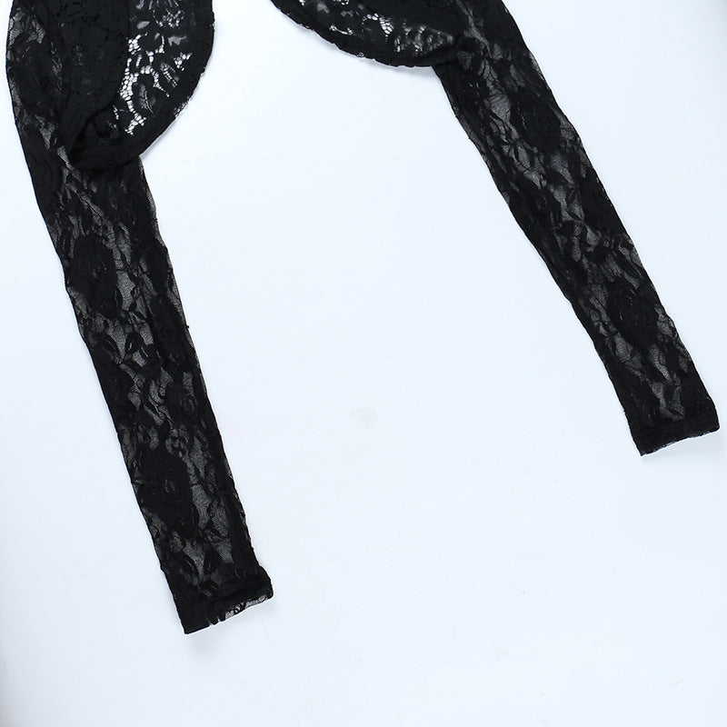 Gothic Style Black Lace Bolero GS22070