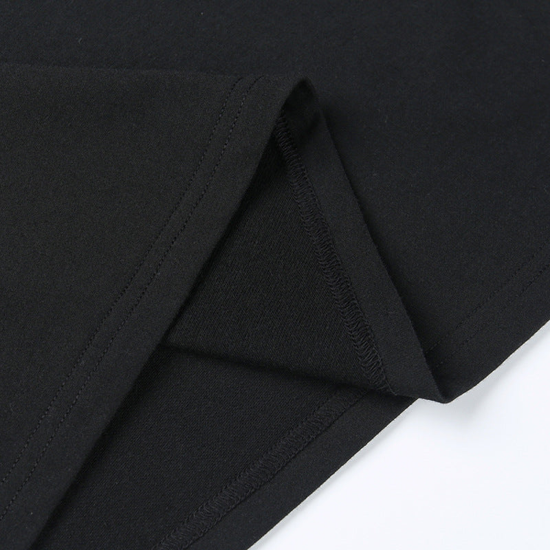 Punk Style Black Sweater CF22057