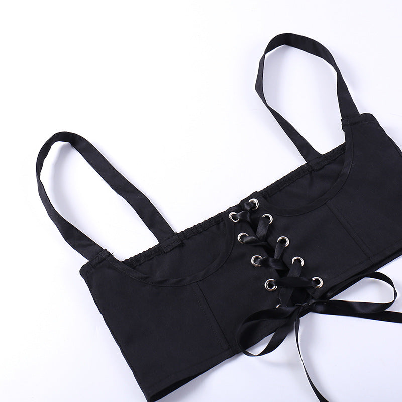 Gothic Style Short Sleeve Dress JY22503